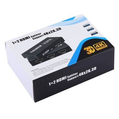 Mini HDMI 1x2 2160P Switch Splitter, Support 4Kx2K, 3D, Support 4Kx2K, 3D