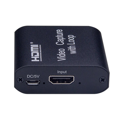 USB 2.0 to HDMI 4K HD Video Capture with Loop