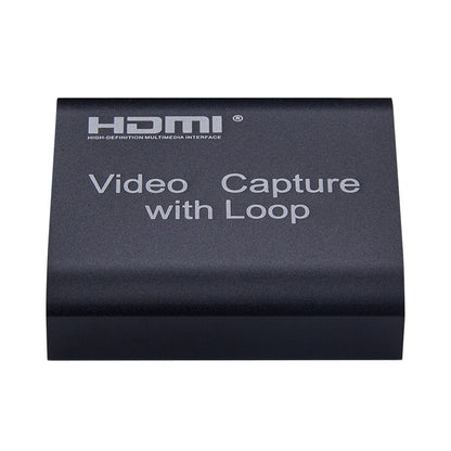 USB 2.0 to HDMI 4K HD Video Capture with Loop
