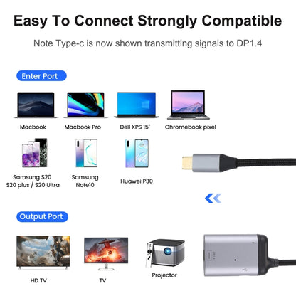 4K USB-C / Type-C to Mini DisplayPort 1.4 + PD Data Sync Adapter Cable, Type-C to Mini DP