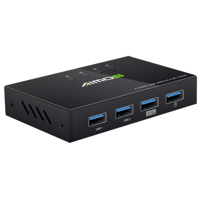AIMOS AM-KM404K USB2.0 4 In 4 Out Switcher, AM-KM404K