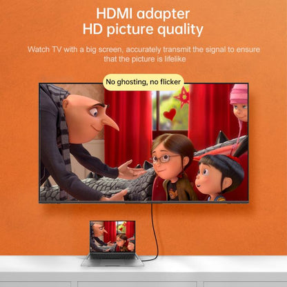 Mini HDMI Male to HDMI Female Gold-plated Head Adapter, Mini HDMI Male to HDMI Female