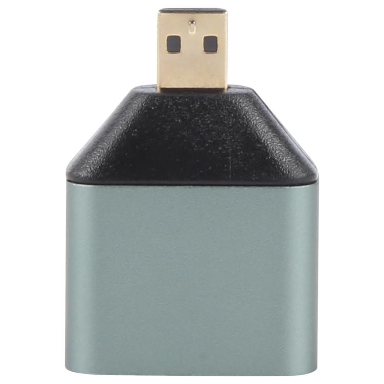 Micro HDMI Male to HDMI Female Gold-plated Head Adapter, Micro HDMI Male to HDMI Female
