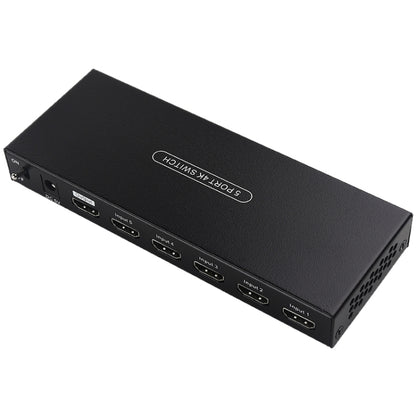 Measy SWH4651 4K 60Hz 5 In 1 Out HDMI Converter Switcher, Plug Type: US Plug, US Plug
