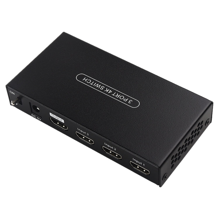 Measy SWH4631 4K 60Hz 3 In 1 Out HDMI Converter Switcher, Plug Type: US Plug, US Plug