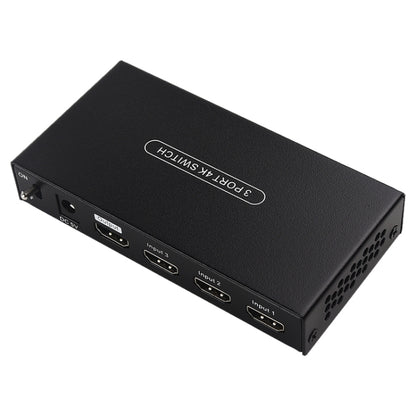 Measy SWH4631 4K 60Hz 3 In 1 Out HDMI Converter Switcher, Plug Type: EU Plug, EU Plug