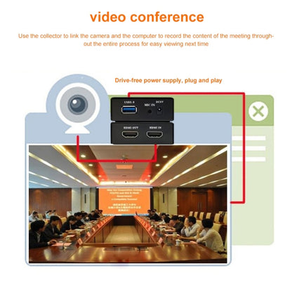 EC290 HDMI USB3.0 HD Video Capture Recorder Box Live Broadcast Card, EC290