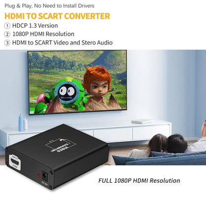NEWKENG C8 HDMI to SCART Video Converter, C8 HDMI to SCART