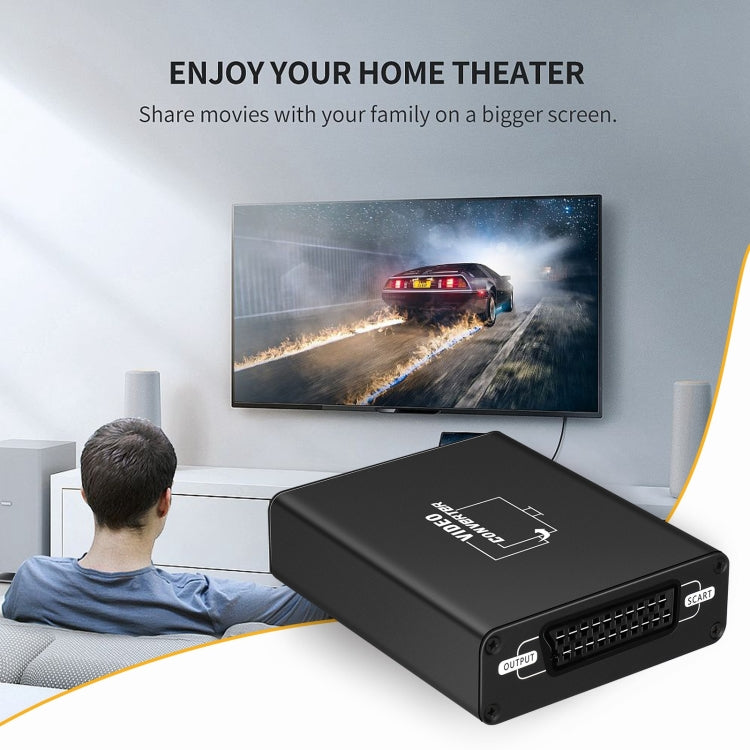 NEWKENG C8 HDMI to SCART Video Converter, C8 HDMI to SCART