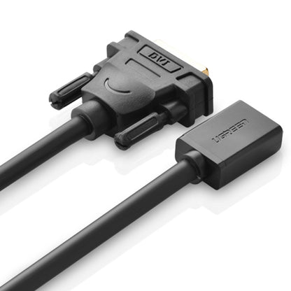 UGREEN DVI D(24+1) Male to HDMI Male HD 2K Two-way Interchanging Line,Length: 1m, Length: 1m