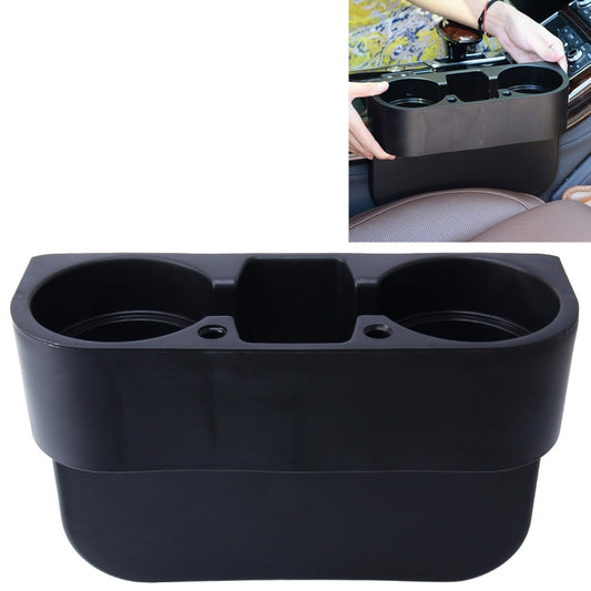 Car Auto ABS Multi-functional Seat Organizer Storage Holder for Drink Beverage Phone, Storage Box  Black, Storage Box  Cream color