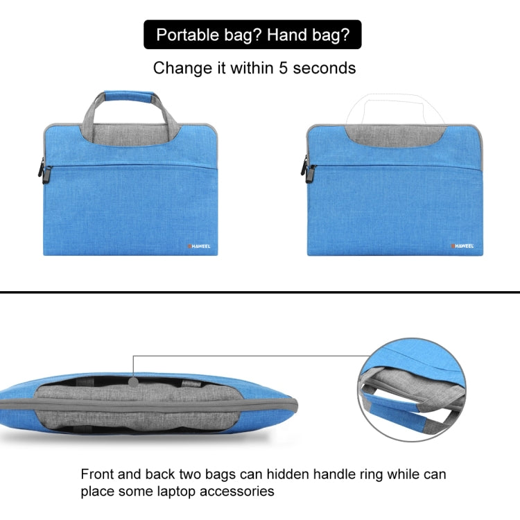 HAWEEL 13-15 inch Laptop Handbag For Macbook, Samsung, Lenovo, Sony, DELL Alienware, CHUWI, ASUS, HP Laptop, 13-15 inch Handbag