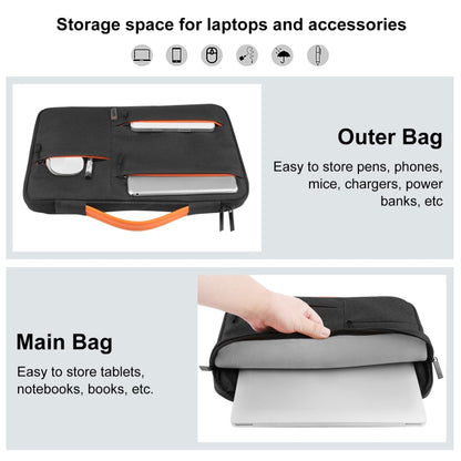 HAWEEL 13.0 inch Sleeve Case Zipper Briefcase Laptop Handbag For Macbook, Samsung, Lenovo Thinkpad, Sony, DELL Alienware, CHUWI, ASUS, HP, 13 inch -13.5 inch Laptops, 13.0-13.5 inch