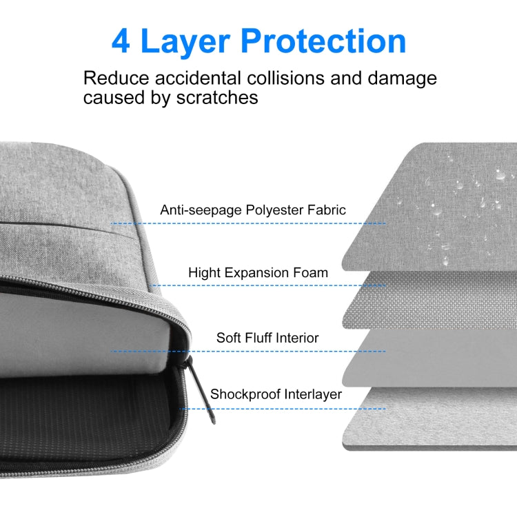 HAWEEL 15.0 inch Sleeve Case Zipper Briefcase Laptop Handbag For Macbook, Samsung, Lenovo Thinkpad, Sony, DELL Alienware, CHUWI, ASUS, HP, 15.0 inch-16.0 inch Laptops, 15.0-16.0 inch