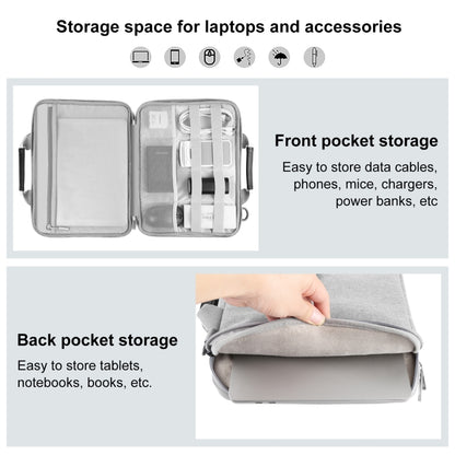 HAWEEL 15.0 inch -16.0 inch Briefcase Crossbody Laptop Bag For Macbook, Lenovo Thinkpad, ASUS, HP, 15.0 inch -16.0 inch