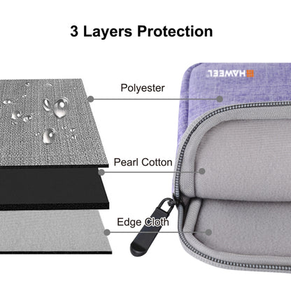 HAWEEL 11 inch Sleeve Case Zipper Briefcase Carrying Bag For Macbook, Samsung, Lenovo, Sony, DELL Alienware, CHUWI, ASUS, HP, 11 inch and Below Laptops / Tablets, 11 inch