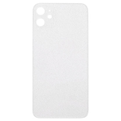 Transparent Frosted Glass Battery Back Cover for iPhone 11, For iPhone 11