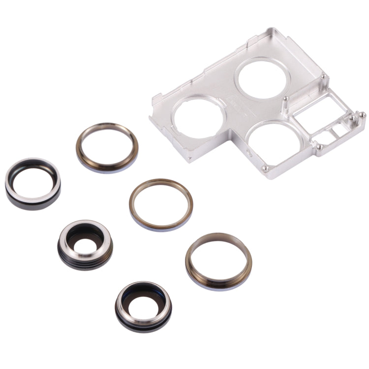 Camera Lens Cover With Retaining Bracket for iPhone 13 Pro(Graphite), For iPhone 13 Pro