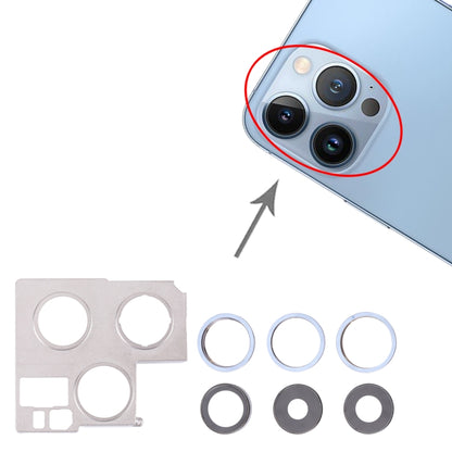 Camera Lens Cover With Retaining Bracket for iPhone 13 Pro(Graphite), For iPhone 13 Pro