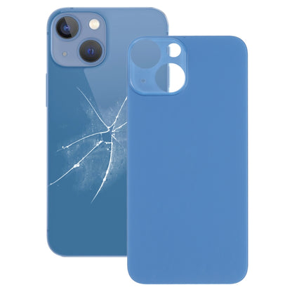 Easy Replacement Big Camera Hole Glass Back Battery Cover for iPhone 13 mini, For iPhone 13 mini(Not Disassemble)