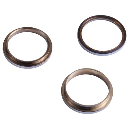 3 PCS Rear Camera Glass Lens Metal Outside Protector Hoop Ring for iPhone 13 Pro Max, For iPhone 13 Pro Max
