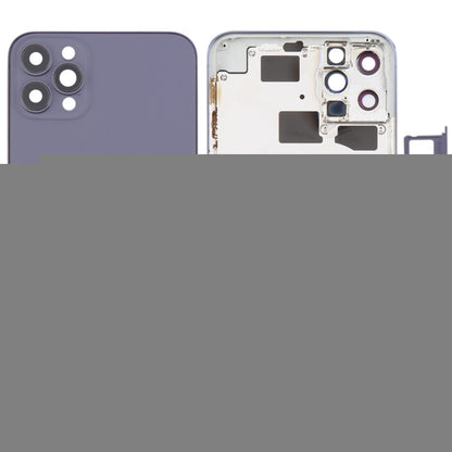 Back Cover with Appearance Imitation of iP13 Pro Max for iPhone 11 Pro Max, For iPhone 11 Pro Max to iP13 Pro Max
