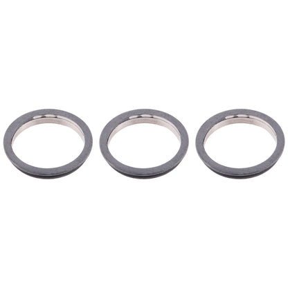 3 PCS Rear Camera Glass Lens Metal Protector Hoop Ring for iPhone 12 Pro Max, For iPhone 12 Pro Max