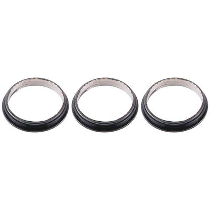 3 PCS Rear Camera Glass Lens Metal Protector Hoop Ring for iPhone 12 Pro Max, For iPhone 12 Pro Max