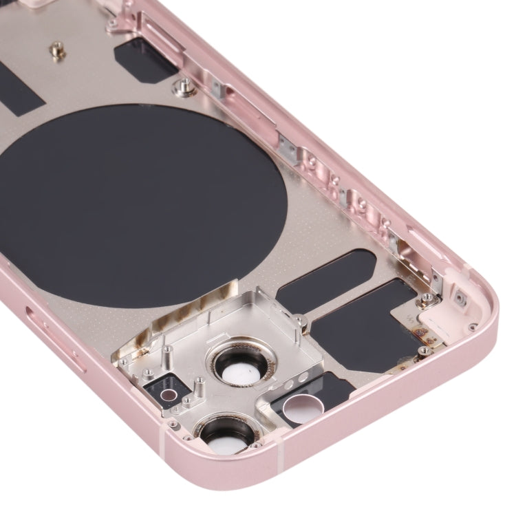 Back Housing Cover with SIM Card Tray & Side  Keys & Camera Lens for iPhone 13 Mini, For iPhone 13 Mini