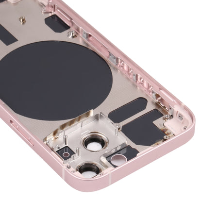 Back Housing Cover with SIM Card Tray & Side  Keys & Camera Lens for iPhone 13 Mini, For iPhone 13 Mini