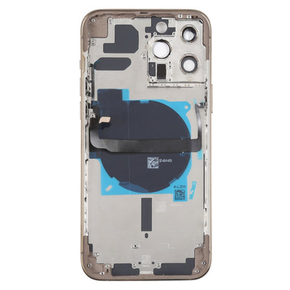 For iPhone 13 Pro Max Battery Back Cover with Side Keys & Card Tray & Power + Volume Flex Cable & Wireless Charging Module, For iPhone 13 Pro Max(Assembly)