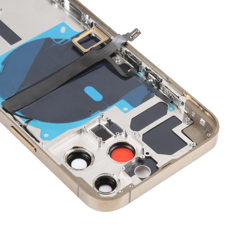 For iPhone 13 Pro Battery Back Cover with Side Keys & Card Tray & Power + Volume Flex Cable & Wireless Charging Module, For iPhone 13 Pro(Assembly)