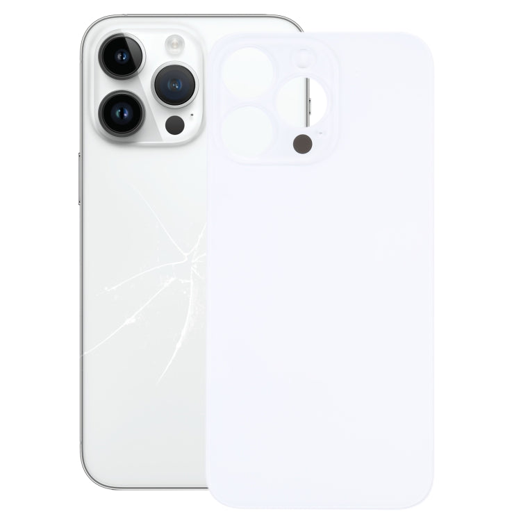 Easy Replacement Big Camera Hole Glass Back Battery Cover for iPhone 14 Pro, For iPhone 14 Pro(Not Disassemble)