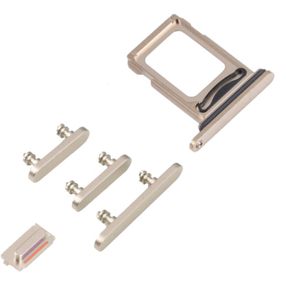 SIM Card Tray + SIM Card Tray + Side Keys for iPhone 14 Pro, For iPhone 14 Pro