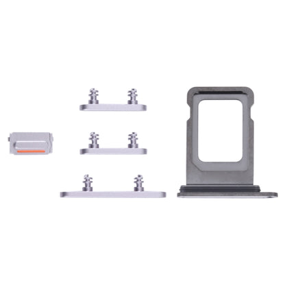 SIM Card Tray + SIM Card Tray + Side Keys for iPhone 14 Pro Max, For iPhone 14 Pro Max