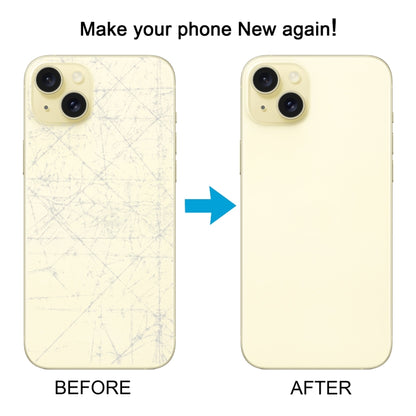 Easy Replacement Big Camera Hole Glass Back Battery Cover for iPhone 15 Plus, For iPhone 15 Plus(Not Disassemble)