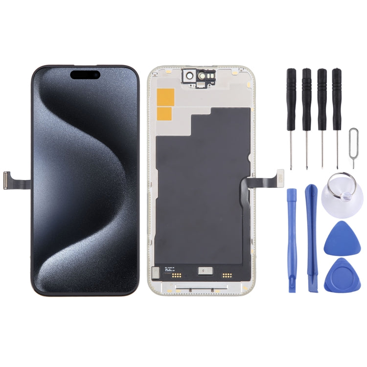 For iPhone 15 Pro OEM LCD Screen with Digitizer Full Assembly, For iPhone 15 Pro