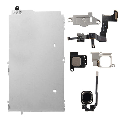 6 in 1 for iPhone 5s LCD Repair Accessories Part Set, For iPhone 5s (Black), For iPhone 5s (White)