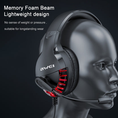 AWEI ES-770i Adjustable E-sports Gaming Headset with Mic