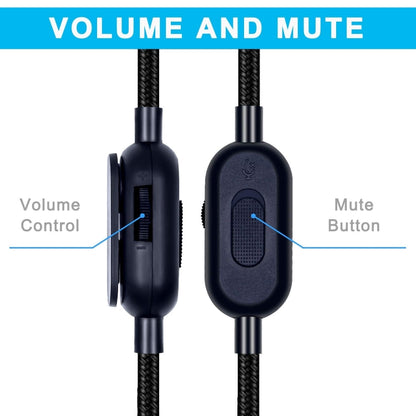 ZS0193 Headphone Audio Cable for Logitech Astro A10 A40
