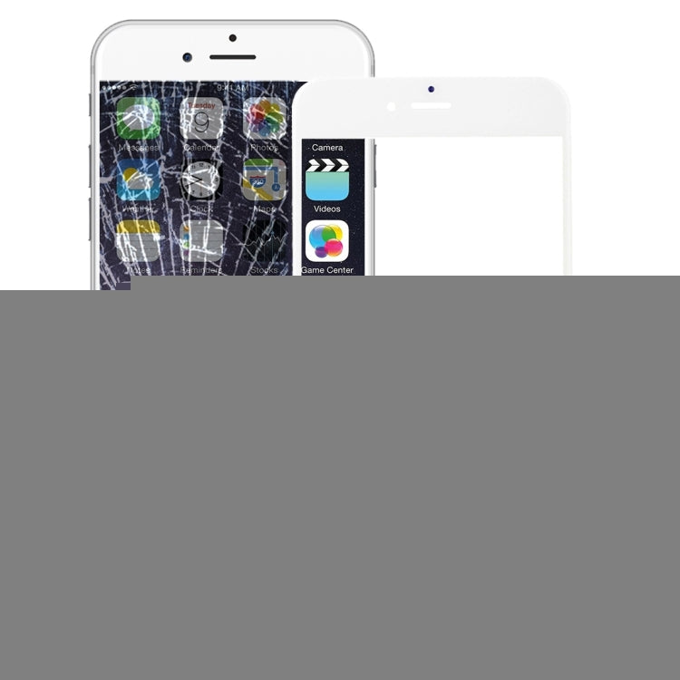 Front Screen Outer Glass Lens with Front LCD Screen Bezel Frame & OCA Optically Clear Adhesive for iPhone 6, For iPhone 6 (Frame+OCA)