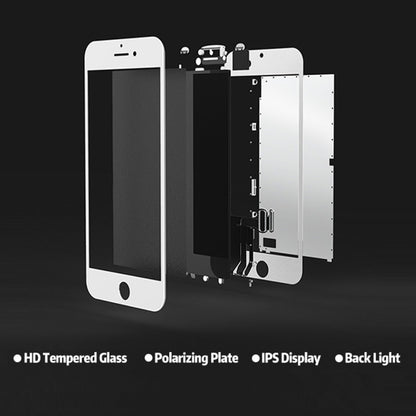 Original LCD Screen for iPhone 6S Plus, i6S Plus Original White, i6S Plus Original Black