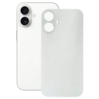 For iPhone 16 Plus Easy Replacement Big Camera Hole Glass Back Battery Cover, For iPhone 16 Plus (Not Disassemble)