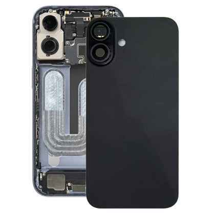 For iPhone 16 Plus Battery Back Cover with Camera Lens Cover, For iPhone 16 Plus