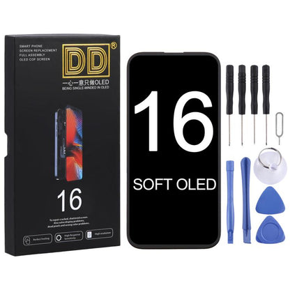 For iPhone 16 DD Soft OLED Screen, Remove IC Need Professional Repair, For iPhone 16 DD(Soft OLED)