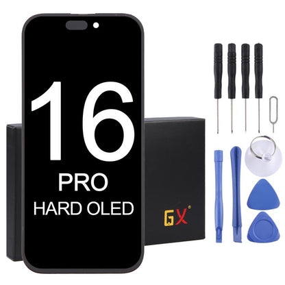 GX Hard OLED Screen For iPhone 16 Pro, For iPhone 16 Pro