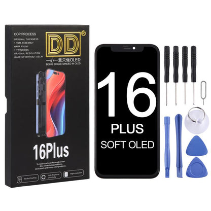 For iPhone 16 Plus DD Soft OLED Screen, For iPhone 16 Plus(Soft OLED)
