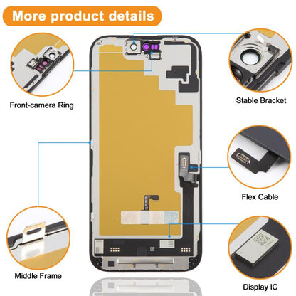 HXL Soft OLED Screen For iPhone 16, For iPhone 16