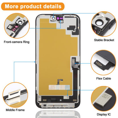 HXL Soft OLED Screen For iPhone 16 Plus, For iPhone 16 Plus