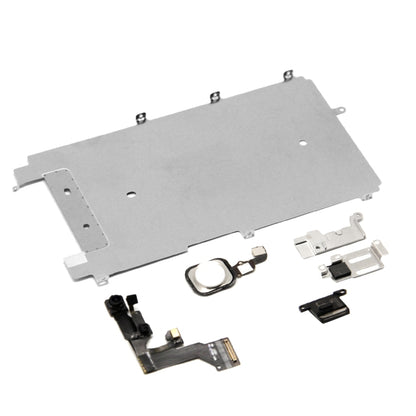 6 in 1 for iPhone 6s LCD Repair Accessories Part Set, For iPhone 6s (White Set), For iPhone 6s (Black)